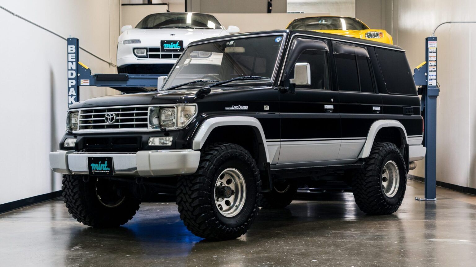 Mint Co. Auto - Drive Your Dream | Import Cars • 1993 Toyota Land Cruiser H/T KZJ78 Black